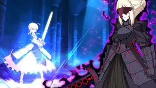The BEST DARK SABER Player?! | Melty Blood Type Lumina Ranked Matches