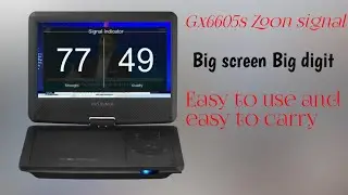 gx6605s zoom signal best for dish setting working with F1 remote