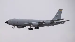 171st ARW & 452nd AMW KC-135R's Arrive | Pease ANGB (PSM)