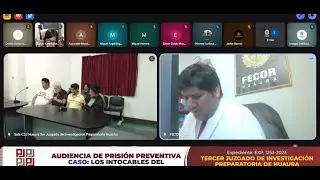 🔴#EnVivo | Audiencia de prisión preventivaCaso: Los Intocables del Norte Chico