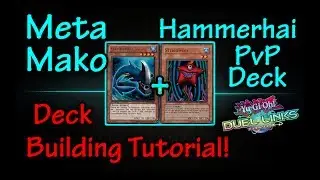 Yugioh Duel Links | Meta Mako Hammerhai PvP Deck Tutorial [OUTDATED!!] | w/ Gimbplays [DEU/GER]
