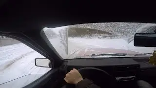Volvo 340 - First Snow 2016 GoPro