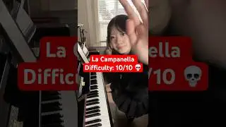La Campanella piano challenge #shorts #piano #music #classicalmusic #fyp