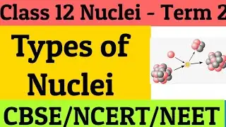 CBSE Class - 12 # Nuclei - Types of nuclei # NEET # CBSE Term - 2 #