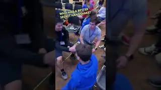 Secret Handshakes at University of Delaware. #CollegeLife #StudentLeadership