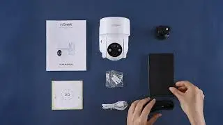ieGeek DQ201 PTZ Battery Security Camera Unboxing & Installation