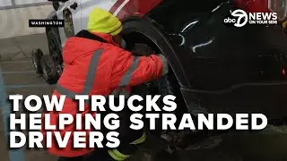 Demand for tow services doubles as snow blankets region