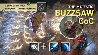 【LL Raider CoC Buzzsaw】w/ Badge of Brotherhood = Zoom Zoom ! **Not Min-Maxed yet, so it's still meh~