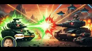 Hills of Steel: END BOSS Fight! 🚀 Defeating the Spaceship Tank (Laser Beam Attack)