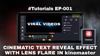 cinematic title revealing with lens flare effect || #tutorials EP-001