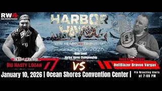 Big Nasty Logan vs &ldquo;HellBlazer&rdquo; Draven Vargas | Harbor Havoc Championship Retribution