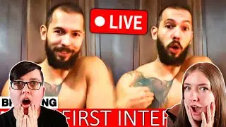 REACTING TO ANDREW TATE FIRST INTERVIEW FROM HOME (PODCAST)