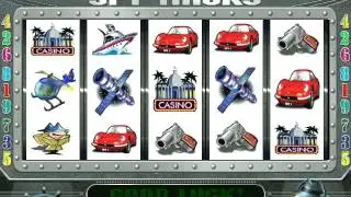 Spy Tricks videoslot gameplay video GlobalSlots Casino