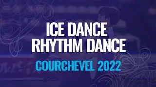 BUSHELL / LAPSKY (GBR) | Ice Dance Rhythm Dance | Courchevel 2022 | #JGPFigure