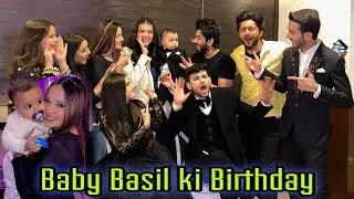 HUM SAB EK SATH❤️| BASIL BABY KI BIRTHDAY | VLOG BY RABEECA KHAN