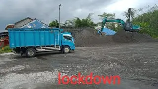 Depo Pasir Merapi Muntilan Hari ke 2 LOCKDOWN Jateng
