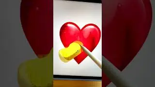 ❤️&zwj;🔥🩹 Heart on fire Emoji #creative #emoji #procreate