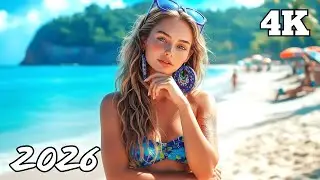 Paradise Flow 🌴 Chill House Summer Vibes 4K UHD | CalmRelaxing