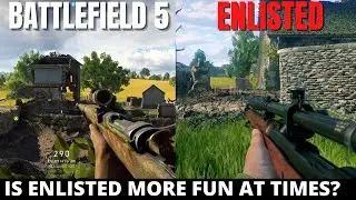 Battlefield 5 vs Enlisted | Kills Montage | Xbox Series X gameplay