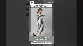 Women's Printed Cotton Midi Dresses