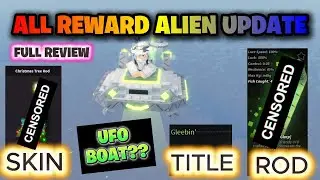 Обновление ALL Reward Alien в Fisch #roblox #fisch