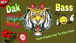 Hum Kaale Hai To Kya Hua - Dakbass Recording song #dakbass #djremix  #Djsong #newdekbass2024