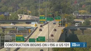 CHECK YOUR COMMUTE | Construction to begin on I-196 at US-131 next week