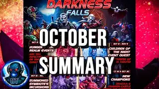 Обновление за октябрь за 9 МИНУТ!! Обзор MCOC за октябрь!!! Дракула?!? Бесплатная 7-звёздочная по...
