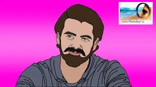 Make Vector Art Effect in Photoshop 7 by Brass Tool - Without Pen Tool