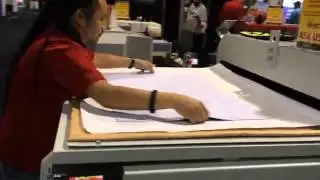Dye Sublimation Process -- Custom NBA Clippers Floor Mats