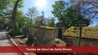 SOPHY WALK Rive Droite - 8. Tombe de Saint Simon