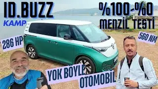 ID.Buzz Kamp ve %100 -%0 Menzil Testi