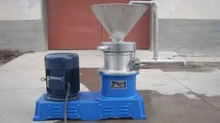 vertical colloid mill fruit butter milling equipment fruit grinding machine stainless steel 不鏽鋼分體膠體磨