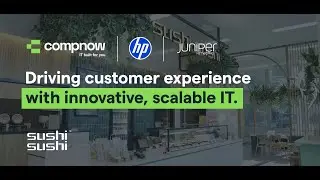 Driving customer experience with innovative, scalable IT at Sushi Sushi. | Compnow Case Study