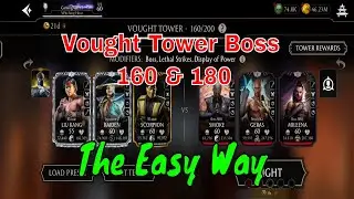 EASY Way to Beat Vought Tower Boss 160 & 180 💥 | MKMobile Strategy Guide 2025 | @GamingNutsYT