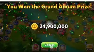 Guys, I Won the Grand Album Prize 24,900,000! Solitaire Grand Harvest