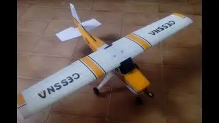 como construir um aeromodelo parte 11 o voo