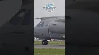 Massive Vortex During KC390 Takeoff at Lisbon Airport