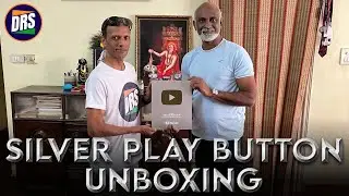YouTube Silver Play Button Unboxing Video | DRS