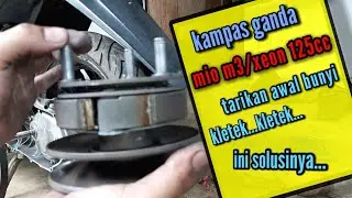 mengatasi kampas ganda yamaha xeon,bunyi kasar di tarikan awal