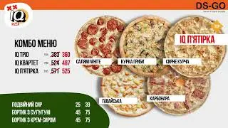 #DSGO #IQ #Pizza #digitalmenu