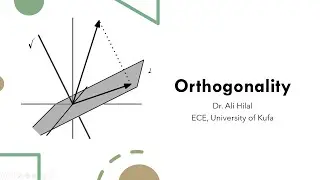 Orthogonality الجبر الخطي، التعامد