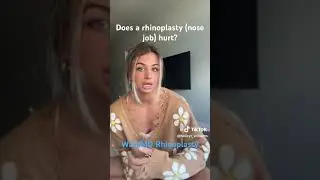 Pain after rhinoplasty. Does it hurt to have a nose job? Dr. P Daniel Ward Utah