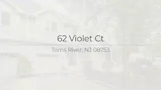 Welcome to 62 Violet Court, Toms River &ndash; Full Home Tour!