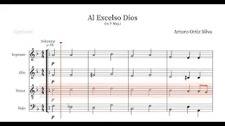 Al Excelso Dios (LLDM): Tenor