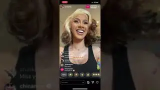 Cardi B Drunk On Ig Live & Says She's The Queen Of Rap