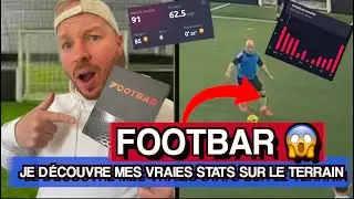 Je teste FOOTBAR 😱 : ce capteur me révèle mes vraies stats de foot !