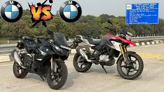 Drag Race | BMW G 310RR vs BMW GS 310
