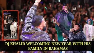 DJ KHALID AND HIS FAMILY  WELCOMING NEW YEAR 2026 IN STYLE MUCH LOVE FOR BAHAMAS 