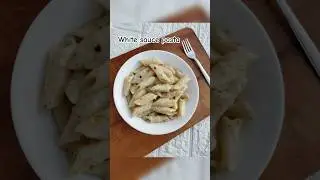 Restaurant Style White sauce Pasta😋 #whitesaucepasta #pasta #recipe #food #cooking #trending  #yt
